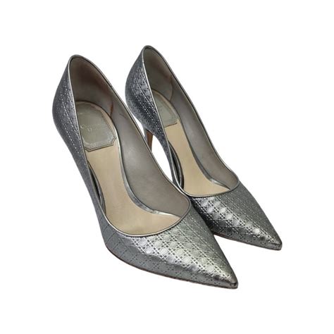 dior high heels silber|genuine Dior heels.